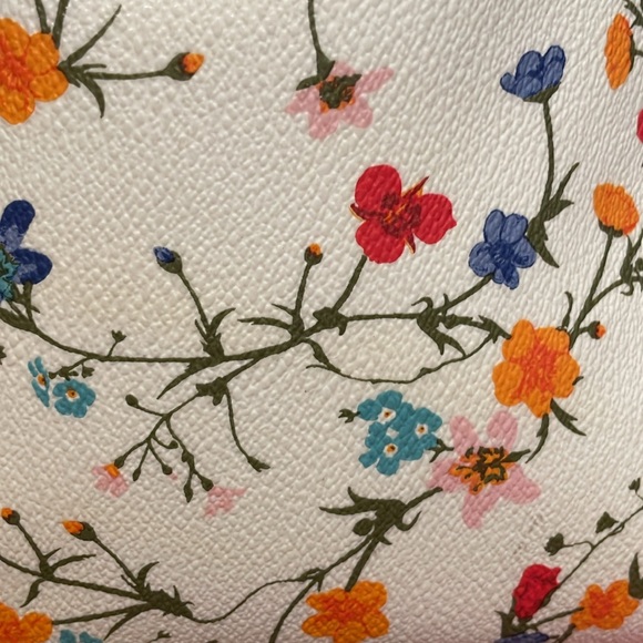 Tory Burch flower pattern back pack - Picture 2 of 5